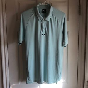 Oakley Ocean Foam Green Performance Fit shirt